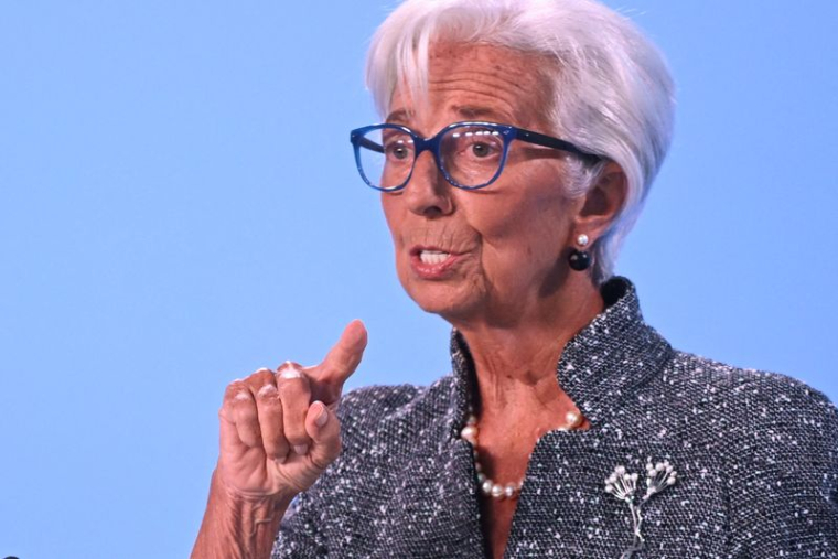 La présidente de la Banque centrale européenne (BCE) Christine Lagarde
