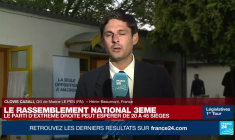 Législatives : 'Pas de fête ce soir au QG du RN' malgré la bonne position de Marine Le Pen
