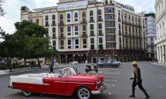 L'hôtel Iberostar Parque Central à La Havane ( AFP / YAMIL LAGE )