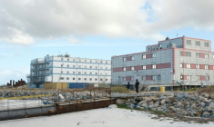 Le projet gazier de TotalEnergies à Afungi dans le nord du Mozambique, le 29 septembre 2022 ( AFP / Camille LAFFONT )