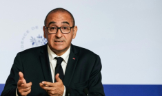 Le ministre de l'Intérieur, Laurent Nuñez, le 22 juillet 2026 à Paris ( AFP / Dimitar DILKOFF )