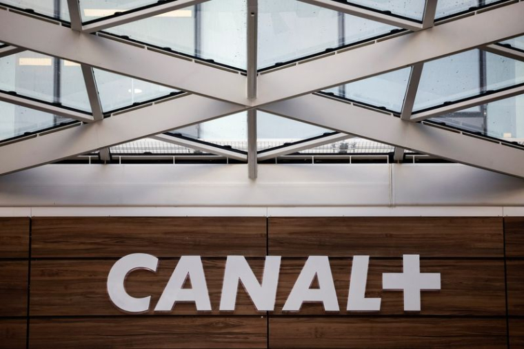 Le logo de la chaîne de télévision française Canal Plus