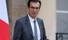 Jean-Pierre Farandou à Paris, le 14 janvier 2026. ( AFP / LUDOVIC MARIN )