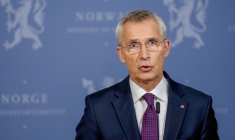 Jens Stoltenberg, ministre norvégien des Finances et ancien secrétaire général de l'Otan, à Oslo, le 18 août 2025 ( NTB / FREDRIK VARFJELL )