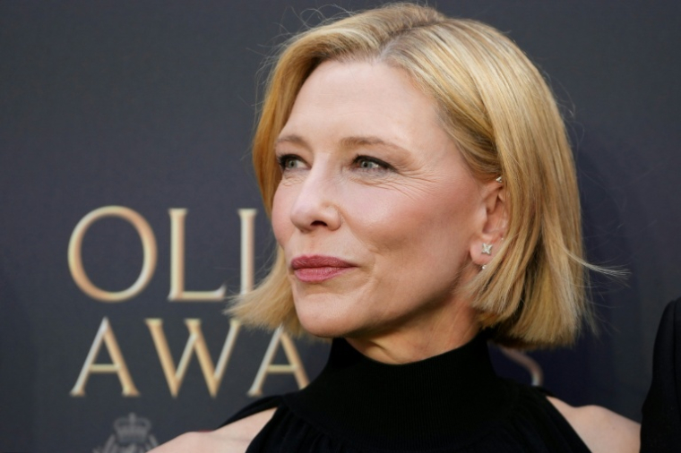 L'actrice australienne Cate Blanchett à Londres le 12 avril 2026 ( AFP / CARLOS JASSO )