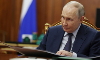 Le président russe Vladimir Poutine à Moscou, le 18 juillet 2025 ( POOL / Mikhail METZEL )