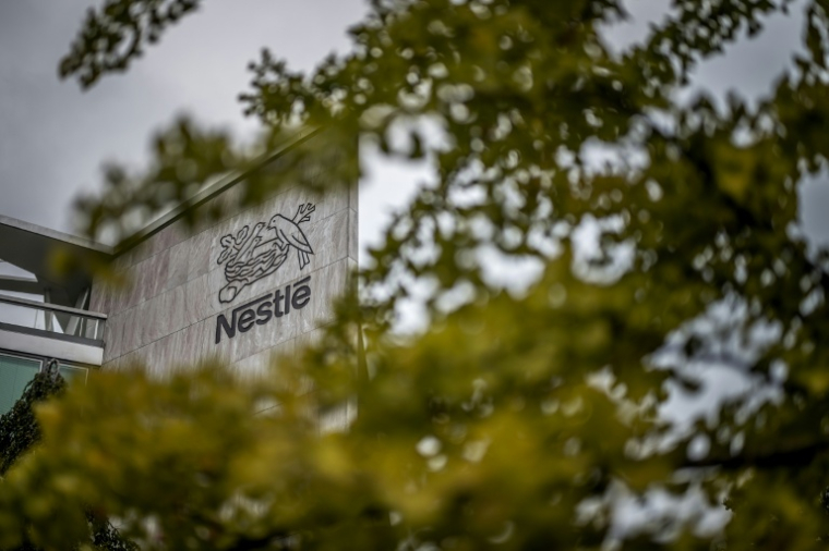 Le siège du géant suisse de l'alimentation Nestlé à Vevey, dans l'ouest de la Suisse ( AFP / Fabrice COFFRINI )