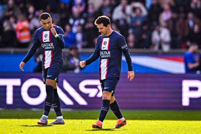 Mbappé raconte Messi à l'entraînement