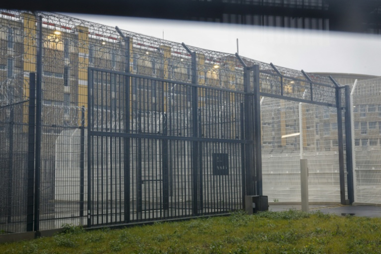 La prison de Fleury-Mérogis, le 18 octobre 2023 dans l'Essonne ( AFP / Geoffroy VAN DER HASSELT )