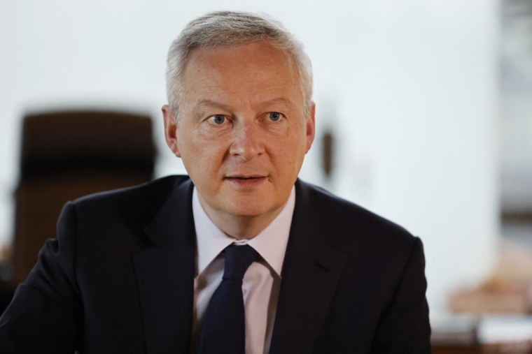 Bruno Le Maire, le 3 février 2023, à Paris ( AFP / LUDOVIC MARIN )