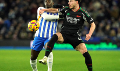 Arsenal rate le coche à Brighton