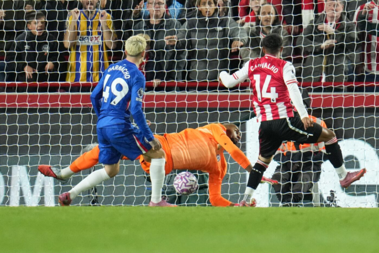 Chelsea accroché sur le fil par Brentford