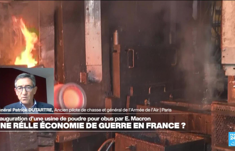 "Économie de guerre" : un terme "excessif" pour le général Patrick Dutartre, qui parle de "mobilisation de l'économie"