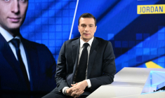 Jordan Bardella à Paris, le 2 mai 2024. ( AFP / MIGUEL MEDINA )