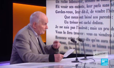 Michel Bouquet rend hommage à Jean de la Fontaine