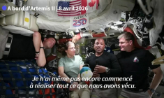 Artemis II: "C'est une course de relais" dit une astronaute depuis l'espace