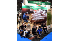 Fleury Michon au Salon de l'agriculture 2018. ( AFP / GERARD JULIEN )