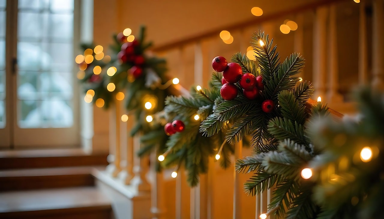 Pouvez-vous décorer les parties communes de votre copropriété pour Noël ? (Crédits: Adobe Stock - IA)