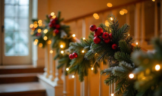 Pouvez-vous décorer les parties communes de votre copropriété pour Noël ? (Crédits: Adobe Stock - IA)