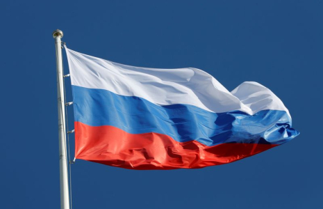 Le drapeau national de la Russie