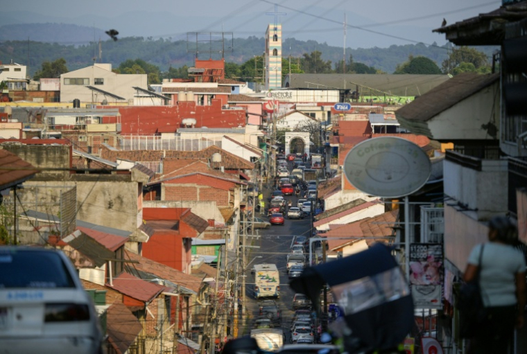 Vue de la ville d''Uruapan, dans l'Etat de  Michoacan, le 18 avril 2026 au Mexique ( AFP / Alfredo Estrella )