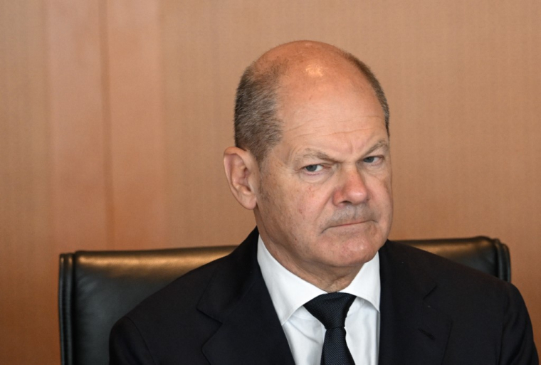 Olaf Scholz à Berlin, en Allemagne, le 21 juin 2023. ( AFP / TOBIAS SCHWARZ )