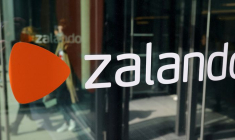 Photo d'archives du logo de Zalando à Berlin