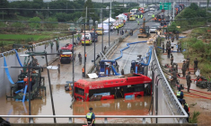 Opération de recherche et de sauvetage à Cheongju