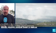 Nouvelles frappes au Liban, l'armée israélienne appelle à l'évacuation de nouveaux villages