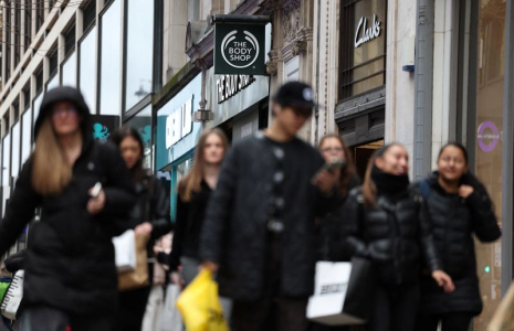 La rue commerçante d'Oxford, à Londres