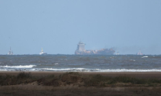 Collision entre un pétrolier et un cargo au large de la côte nord-est de l'Angleterre