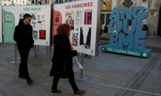 A Angoulême le 30 janvier 2025, lors du précédent festival international de la bande dessinée ( AFP / ROMAIN PERROCHEAU )