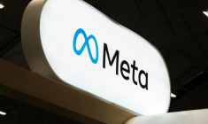 Le logo de Meta, à Dublin, le 14 octobre 2026 ( AFP / Paul Faith )