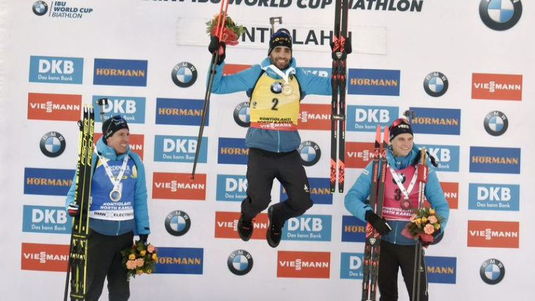 Biathlon - Coupe du monde IBU de biathlon - Compétition de poursuite hommes 12,5 km - Kontiolahti, Finlande