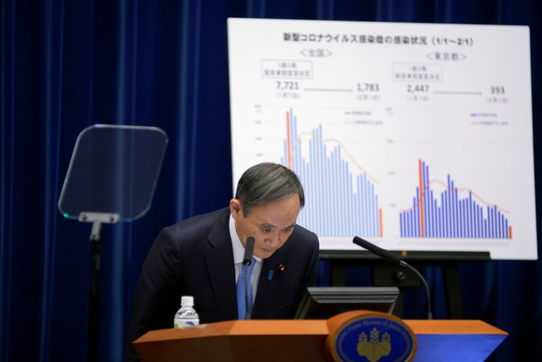 USA/JAPON: BIDEN ET SUGA DEVRAIENT SE RENCONTRER LE 9 AVRIL