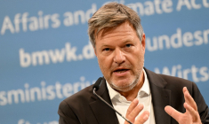 Robert Habeck, le 23 août 2024, à Berlin ( AFP / RALF HIRSCHBERGER )