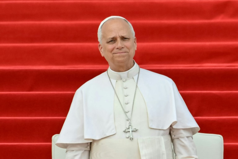 Le pape Léon XIV, le 21 avril 2026 à Malabo, en Guinée équatoriale ( AFP / Alberto PIZZOLI )