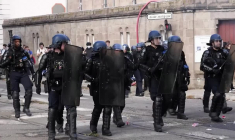 Blocages des lycées : affrontements avec les forces de l'ordre à Strasbourg