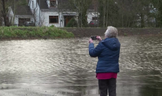 La tempête Chandra provoque des inondations en Irlande du Nord