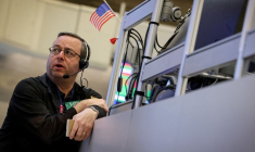 Des traders travaillent sur le parquet de la Bourse de New York