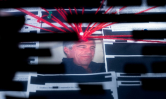 Photo d'illustration de documents expurgés des archives de la bibliothèque Epstein, publiés par le département américain de la Justice à Washington, le 18 février 2026 ( AFP / Brendan Smialowski )