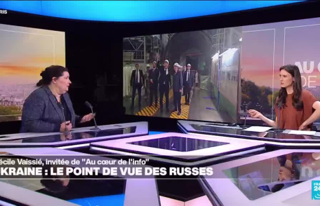 Cécile Vaissié : "Il ne faut pas imaginer que tous les Russes approuvent cette guerre"