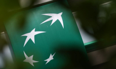 Le logo de BNP Paribas à Nantes