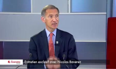 "La France sera obligée de sortir de la zone euro si les taux d'intérêts remontent", selon Nicolas Baverez (VIDEO)