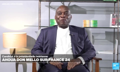 Présidentielle ivoirienne : "J'ai le soutien d'une bonne partie des militants" de Gbagbo, assure A. Don Mello