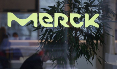 Le logo du groupe allemand Merck