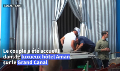 Le milliardaire Jeff Bezos et sa fiancée Lauren Sanchez sont arrivés à Venise