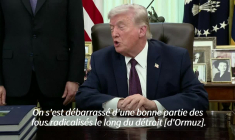 Trump dit que les Etats-Unis vont "quitter" l'Iran "très bientôt"