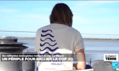 St-Nazaire-Bélem en voilier : un périple jusqu'à la COP 30 pour représenter la société civile