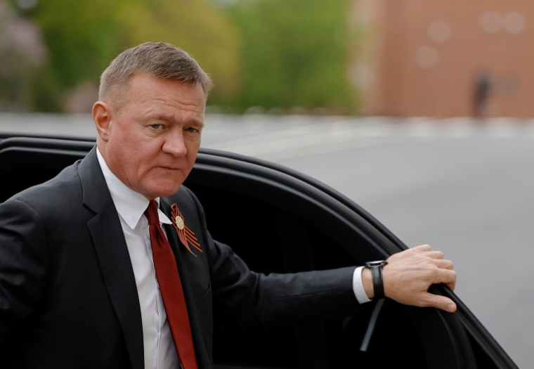 L'ex-ministre russe des transports Roman Starovoït, arrivant au Kremlin à Moscou le 7 mai 2025. ( POOL / Maxim Shemetov )